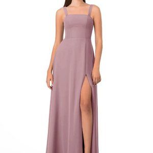 NWT Azazie Jay dusty rose A6